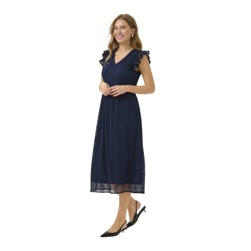 Dresses > Day Dresses > Midi Dresses - - Cream - Modalova