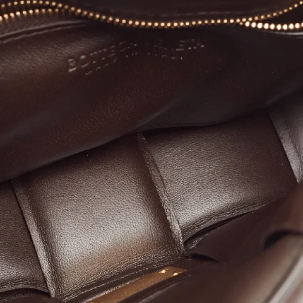 Bottega Veneta Vintage Pre-owned Leather shoulder-bags Brown Dames