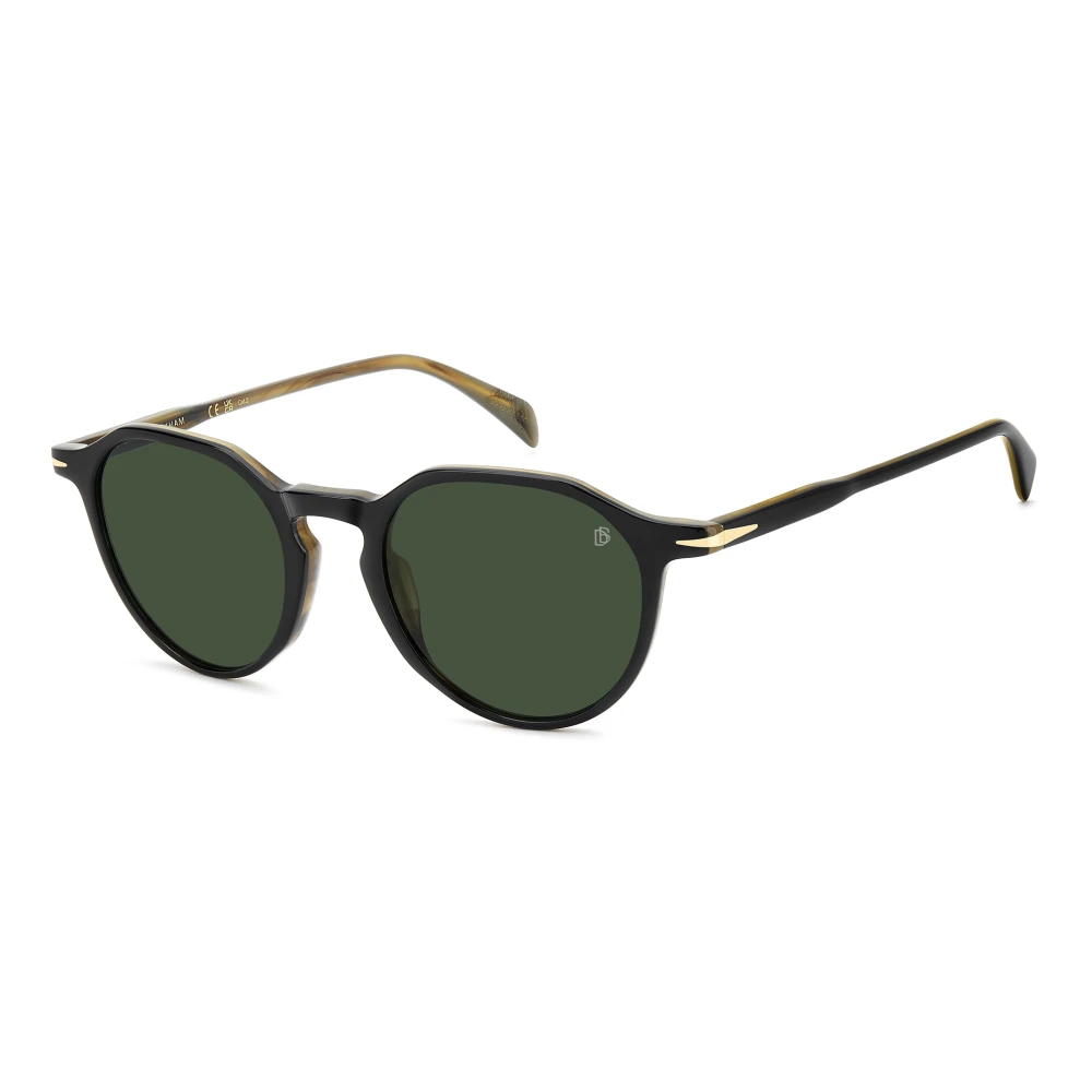 Eyewear By David Beckham Men's Black Sunglasses - Sunglasses - 50 Mm - Accessories
