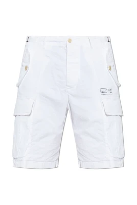 Multiple-pocket Belt-loop Shorts