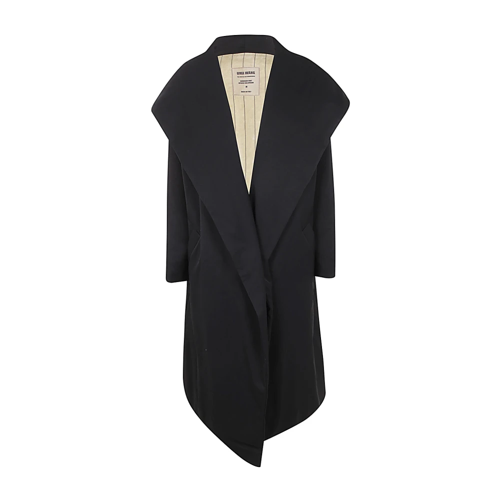 UMA Wang Zwarte Cardigan Jas Black Heren