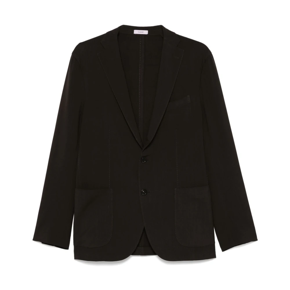 Boglioli Zwarte Herenjassen Black Heren
