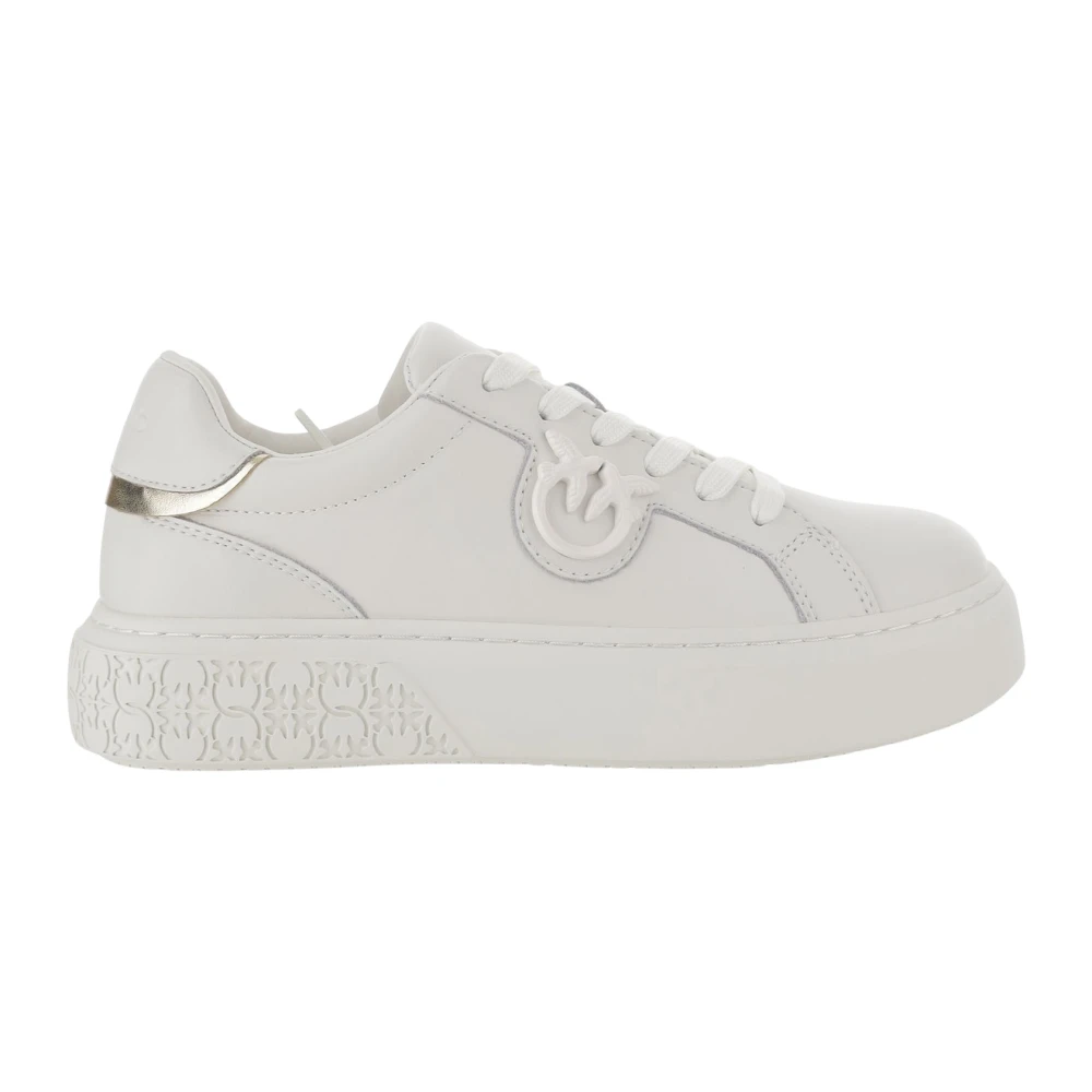 PINKO Snygga Sneakers i Rosa White, Dam