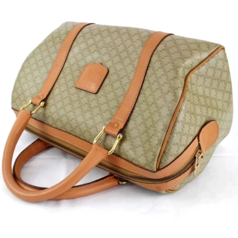 Celine Vintage Pre-owned Fabric celine-bags Beige Dames