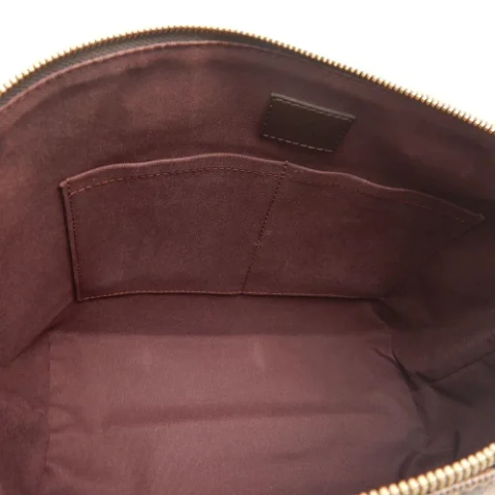 Louis Vuitton Vintage Pre-owned Plastic totes Brown Dames