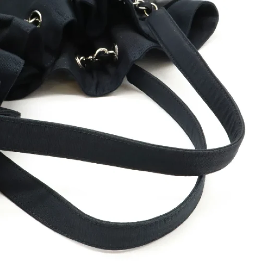Chanel Vintage Pre-owned Plastic chanel-bags Black Dames