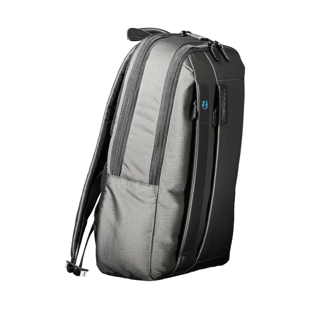 Piquadro Grijze Polyester Rugzak | Stijlvol Model Gray Heren