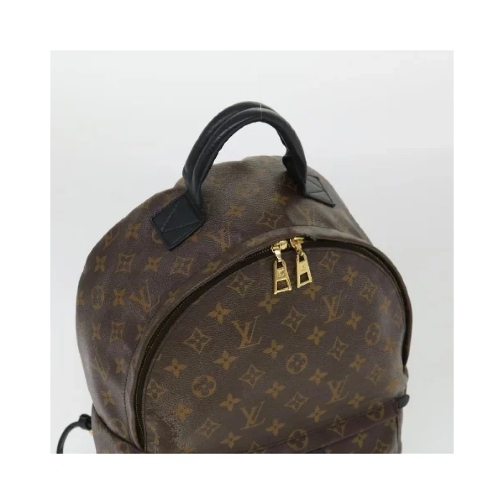 Louis Vuitton Vintage Pre-owned Canvas backpacks Brown Dames