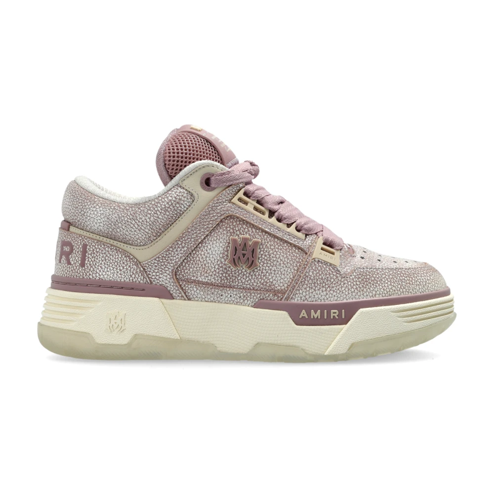 Amiri Purple Sneakers, Female, 7 Uk, Pebbled Ma-1 Trainers