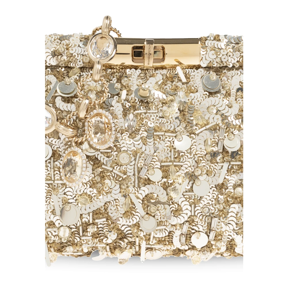 Dolce & Gabbana Schoudertas Marlene Medium Yellow Dames
