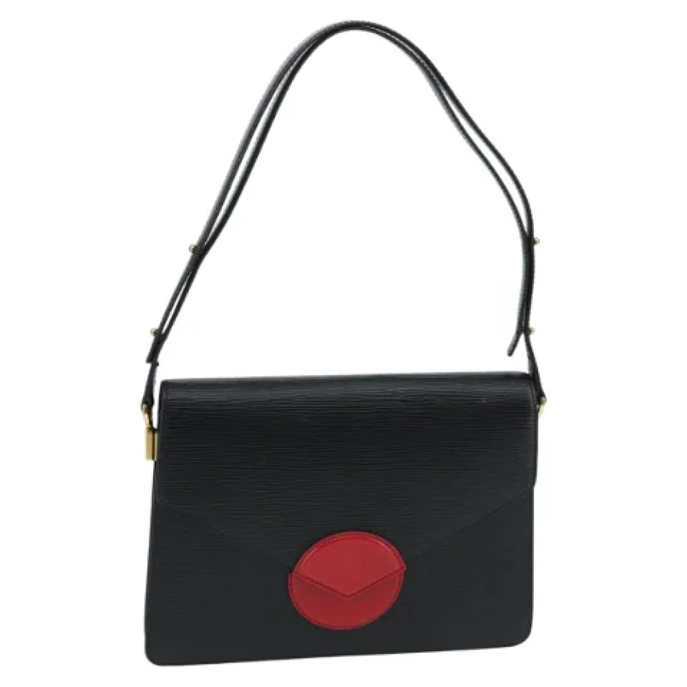 Louis Vuitton Vintage Pre-owned Leather shoulder-bags Black Dames