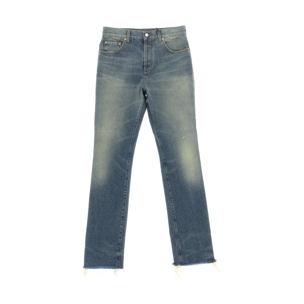 Gucci Pant 54 Zwarte Denim Jeans Blue Heren