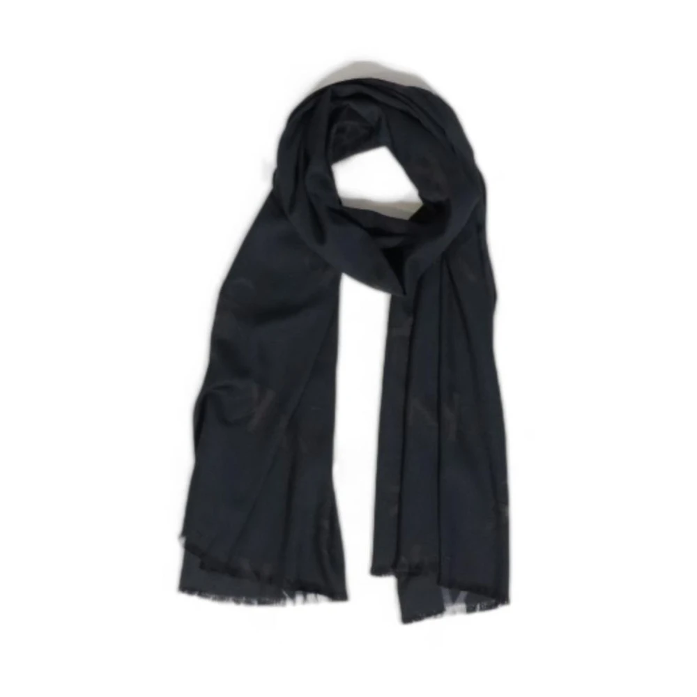 Calvin Klein Modal Blend Dames Sjaal Collectie Black Dames