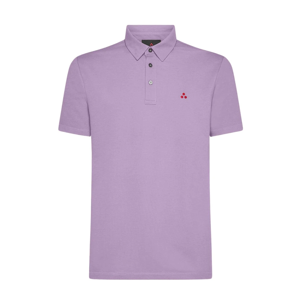 Peuterey Stijlvolle Polo Shirt Mezzola Purple Heren
