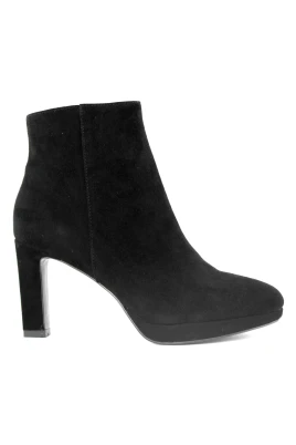 Svarta Ankelboots i Mocka