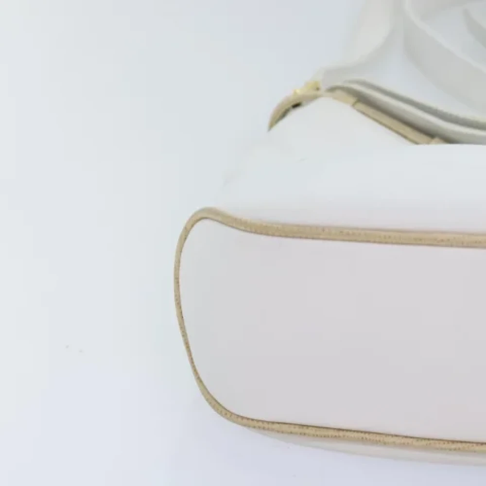 Celine Vintage Pre-owned Leather celine-bags White Dames
