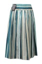 jupe-en-coton-bleu-vert-clair