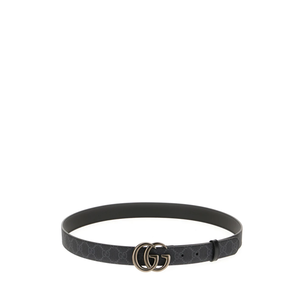Gucci Stijlvolle Riemencollectie Black Heren