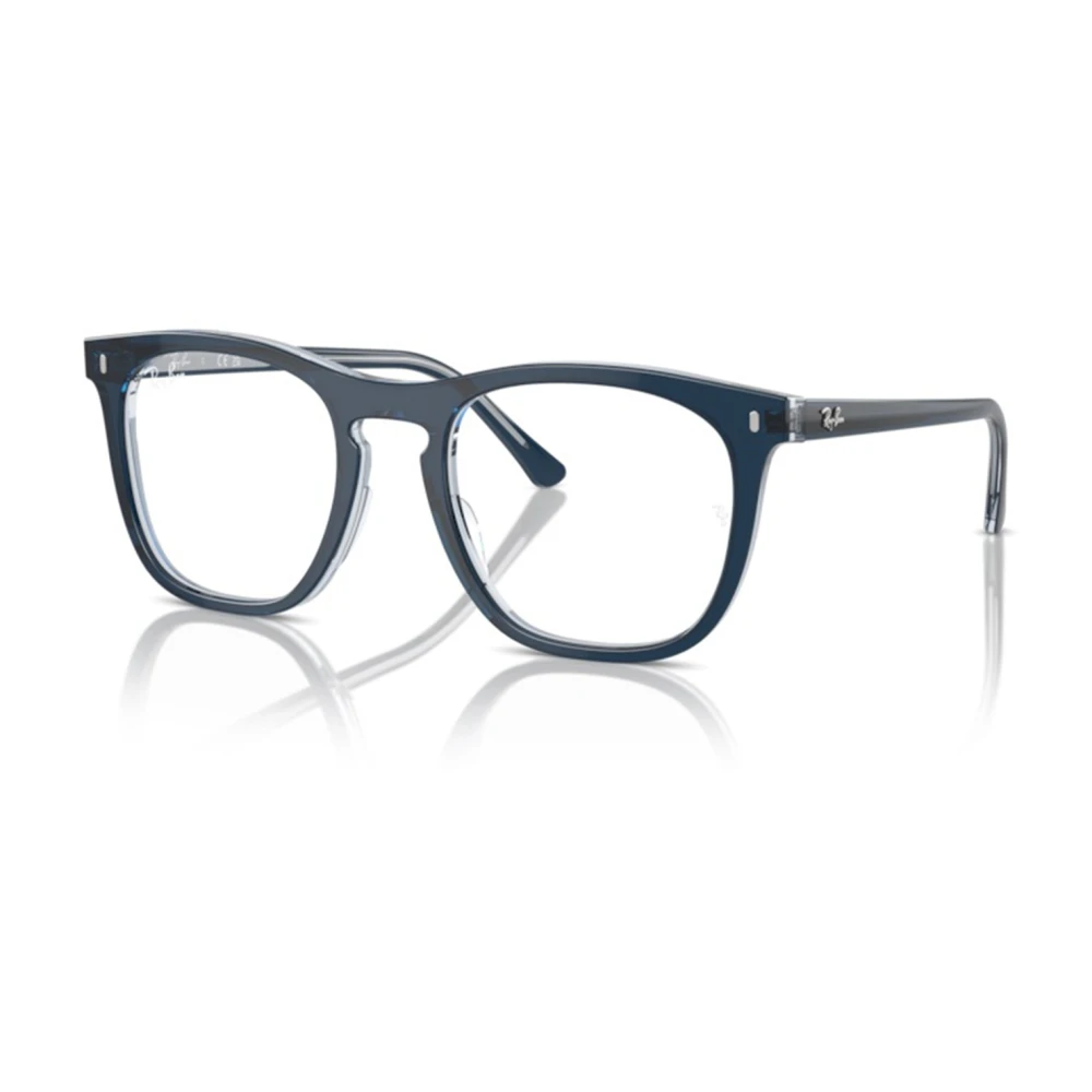 Ray-Ban Vierkante Lock Bridge Zonnebril Blue Unisex