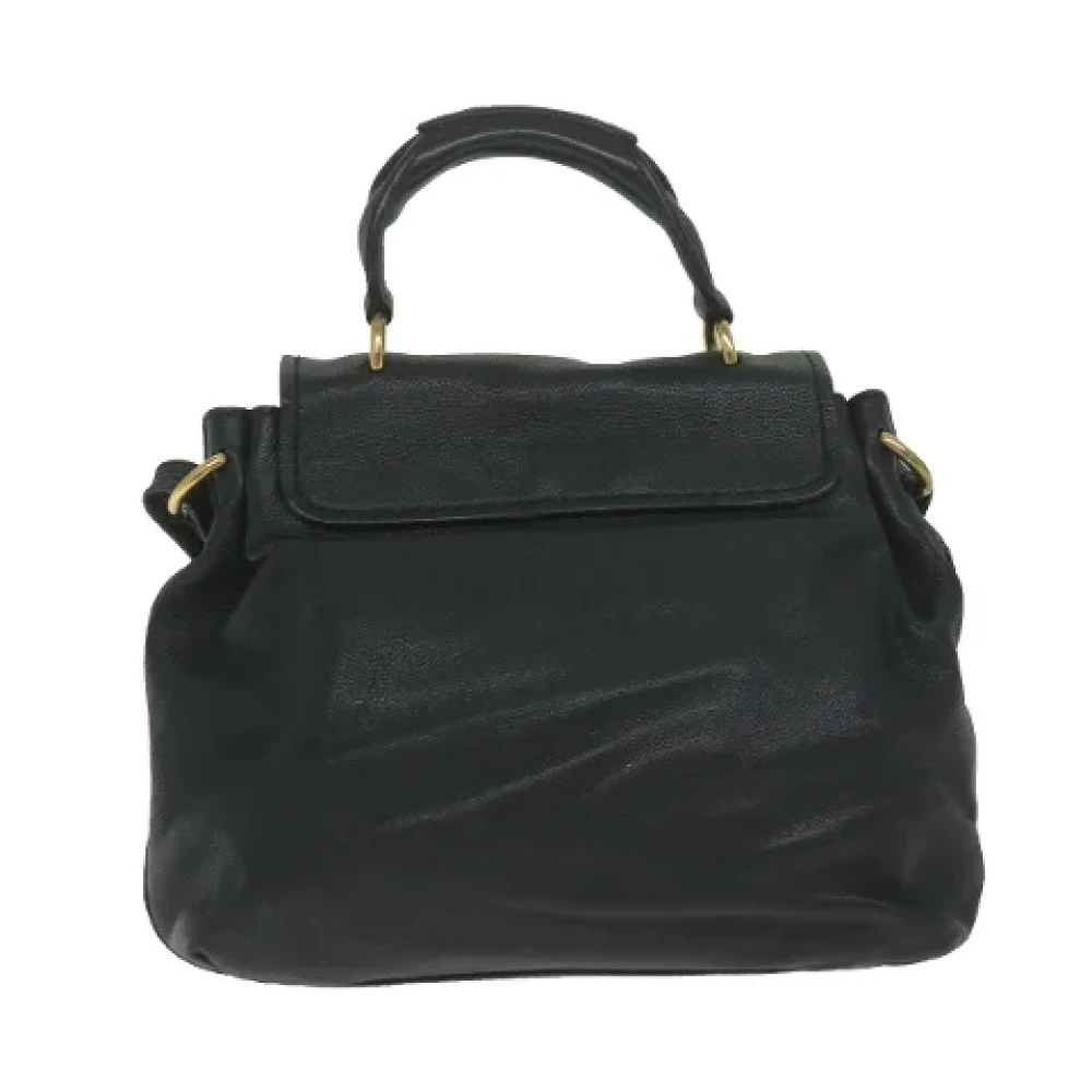 Chloé Pre-owned Leather handbags Black Dames