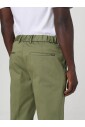 chinos-en-coton-vert