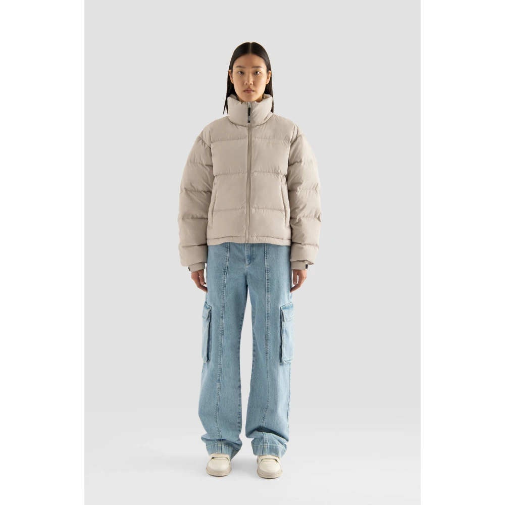 Axel Arigato Route Puffer Jacket Beige Dames