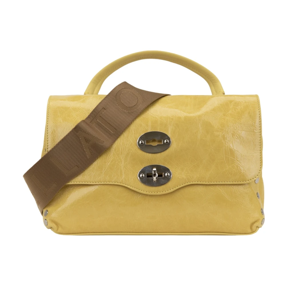 Zanellato Women's Yellow Leather Shoulder Bag Girello - Handbags - One Size - Bags