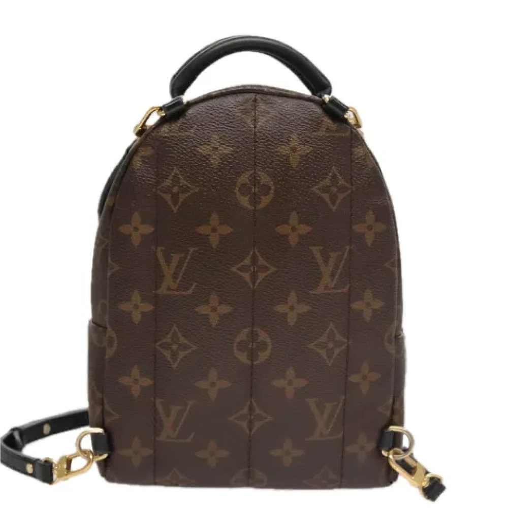 Louis Vuitton Vintage Pre-owned Canvas backpacks Brown Dames