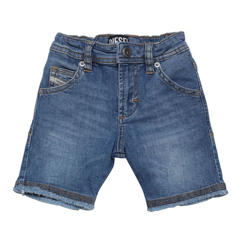 Diesel Boys Blue Bermuda Proolyb-A-N - Shorts - 9 M - Kids