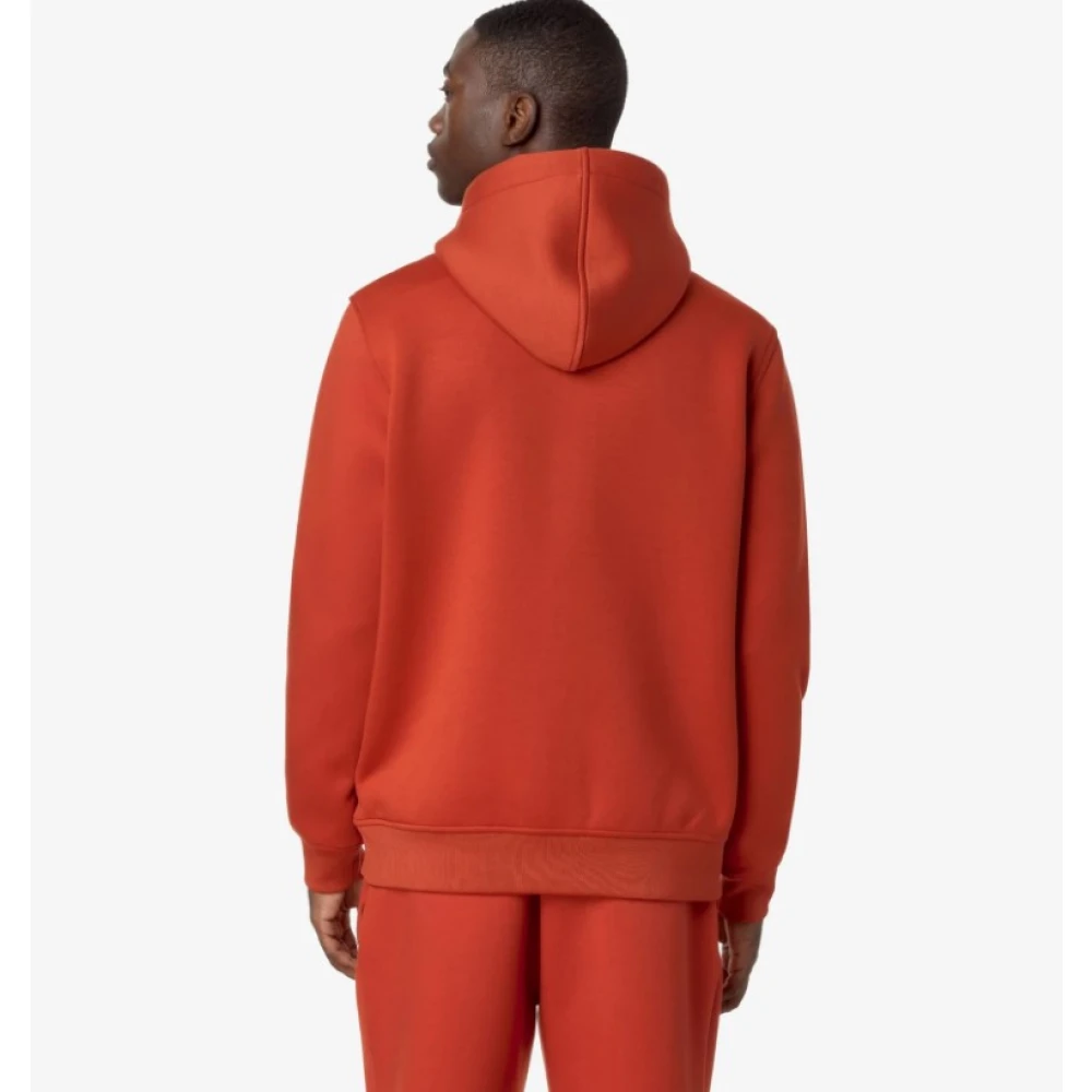 K-way Rode Sweater met Verstelbare Capuchon Red Heren