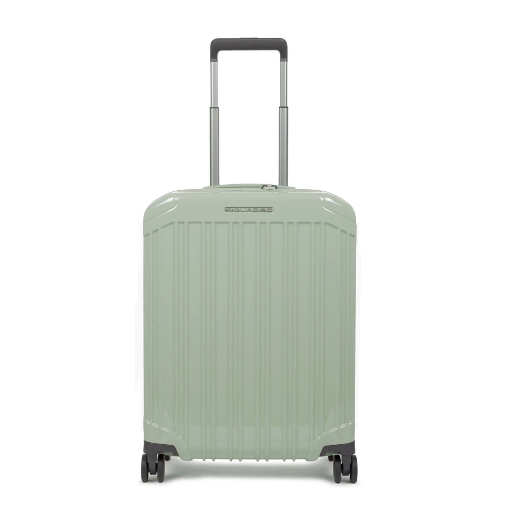 Piquadro Unisex Groente 4 Wheel Cabin Suitcase