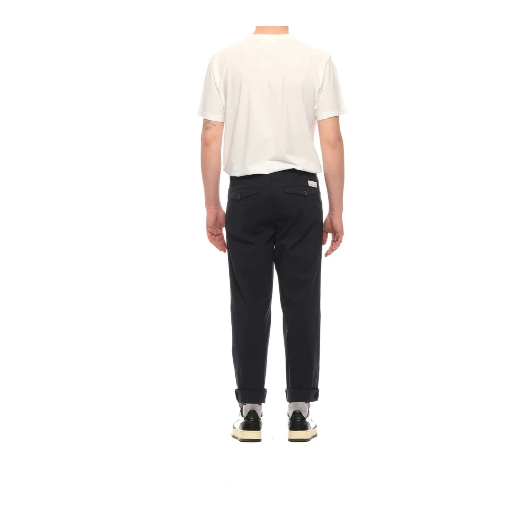 Nine In The Morning Vulcano Zwarte Stijlvolle Broek Black Heren