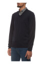 pull-v-en-laine-uni