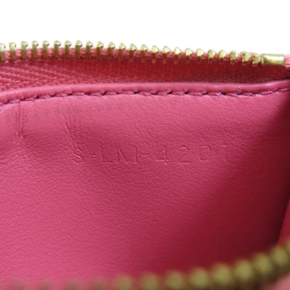 Celine Vintage Pre-owned Leather home-office Pink Dames