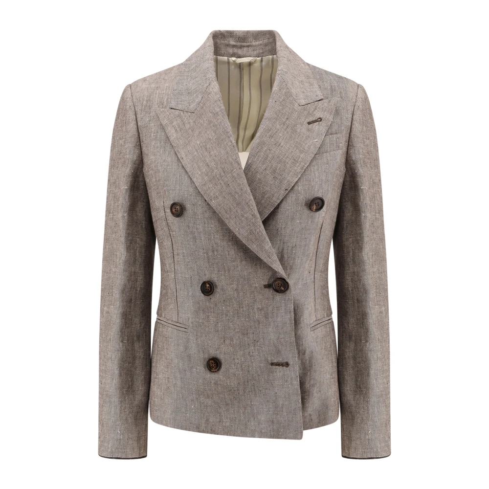 Jackets > Blazers - - Brunello Cucinelli - Modalova