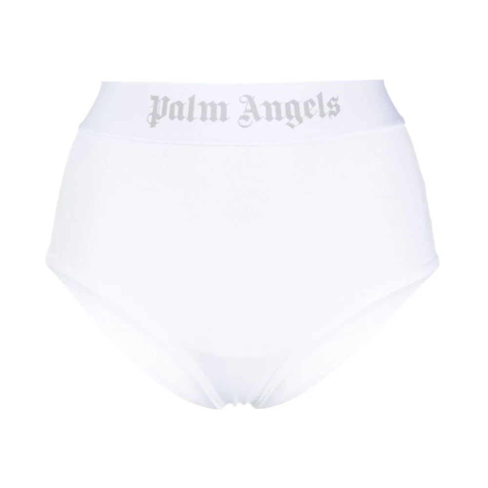 Palm Angels Witte ondergoed met hoge taille White Dames