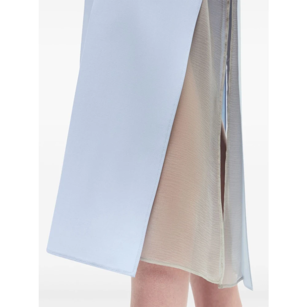 Salvatore Ferragamo Heldere Blauwe Shorts voor Vrouwen Aw24 Blue Dames