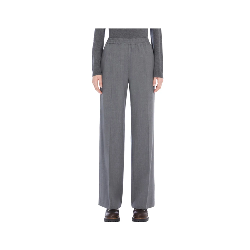 Max Mara Weekend Grijze Weekendbroek voor vrouwen Gray Dames
