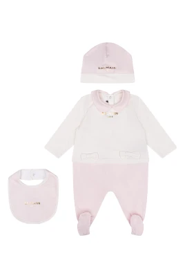 Body, mössa och haklapp set