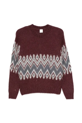 Fairisle Geometrisk Tröja