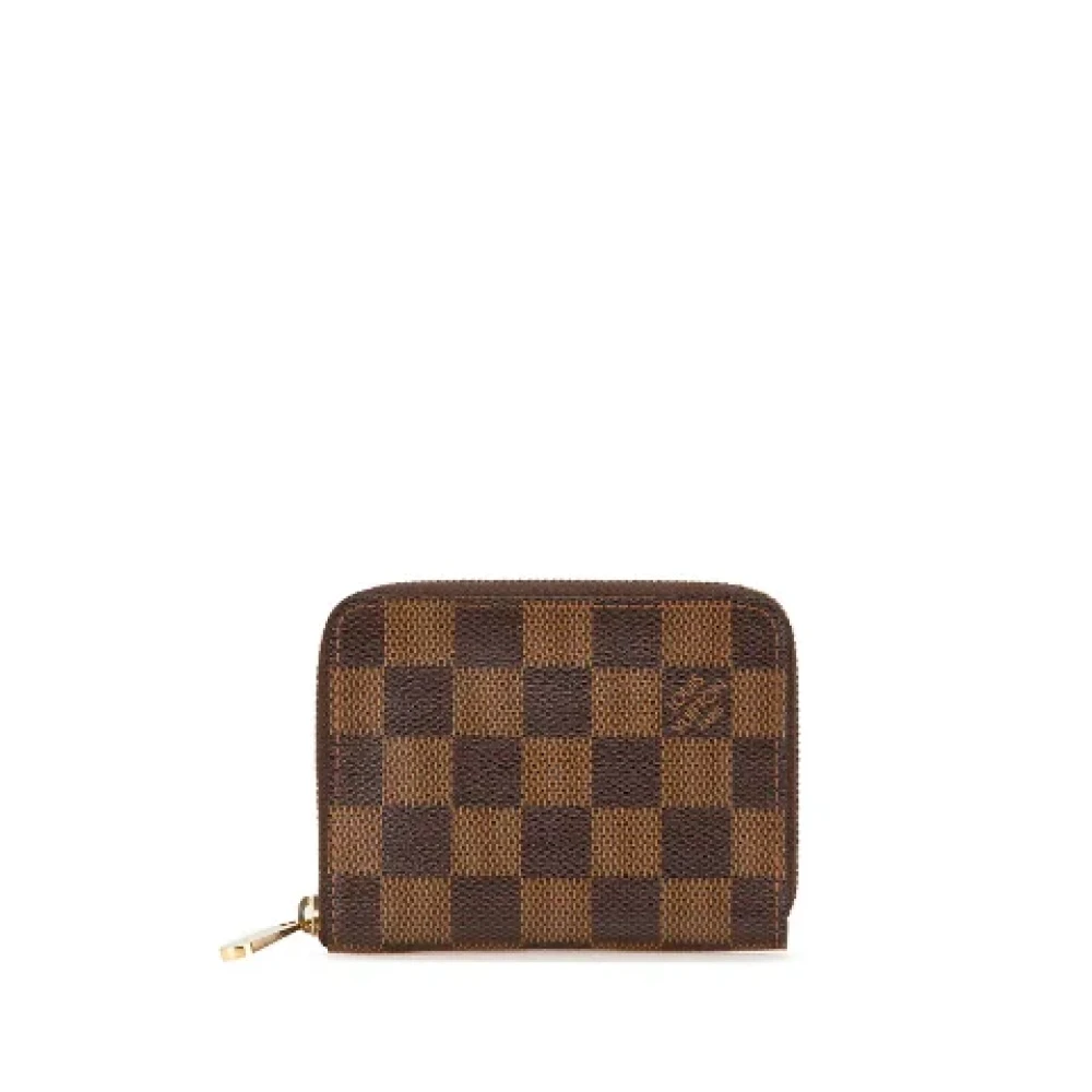 Louis Vuitton Vintage Pre-owned Canvas wallets Brown Dames