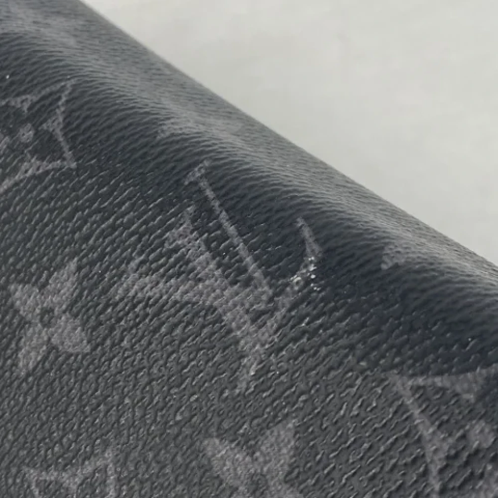 Louis Vuitton Vintage Pre-owned Canvas wallets Black Dames