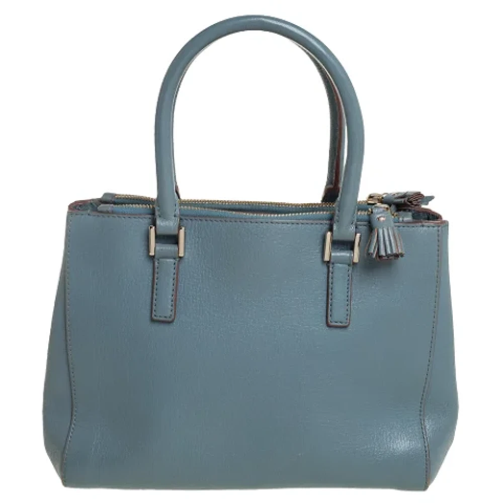 Anya Hindmarch Pre-owned Leather totes Blue Dames