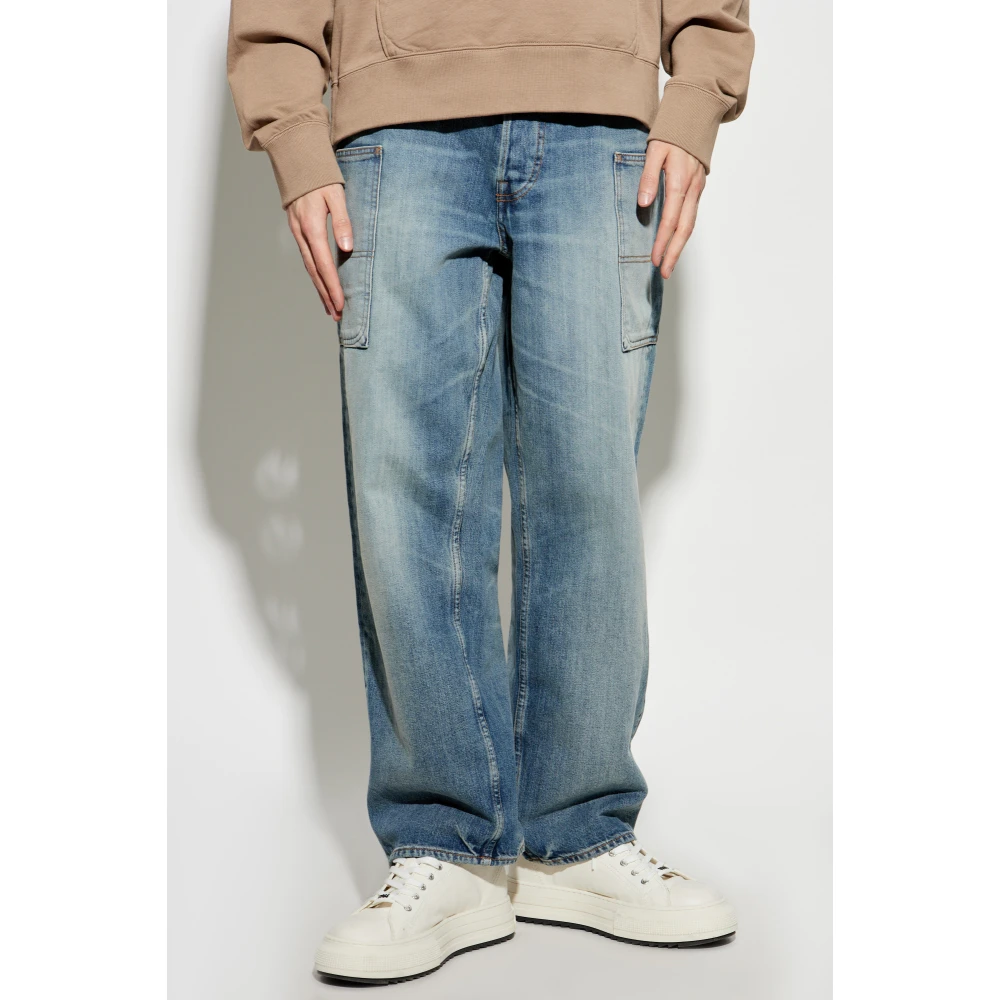 Kenzo Jeans met vintage-effect Blue Heren