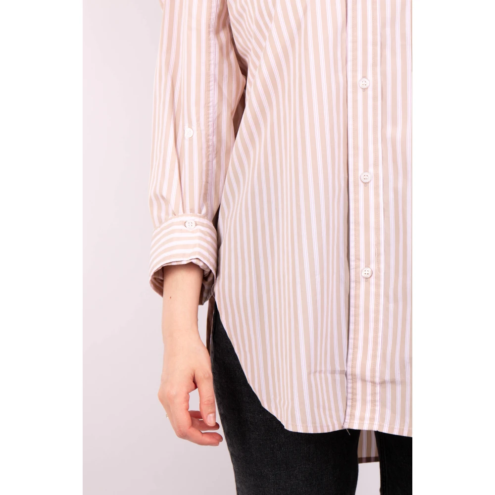 Citizens of Humanity Gestreepte Kayla Blouse in Mesa Stijl Pink Dames