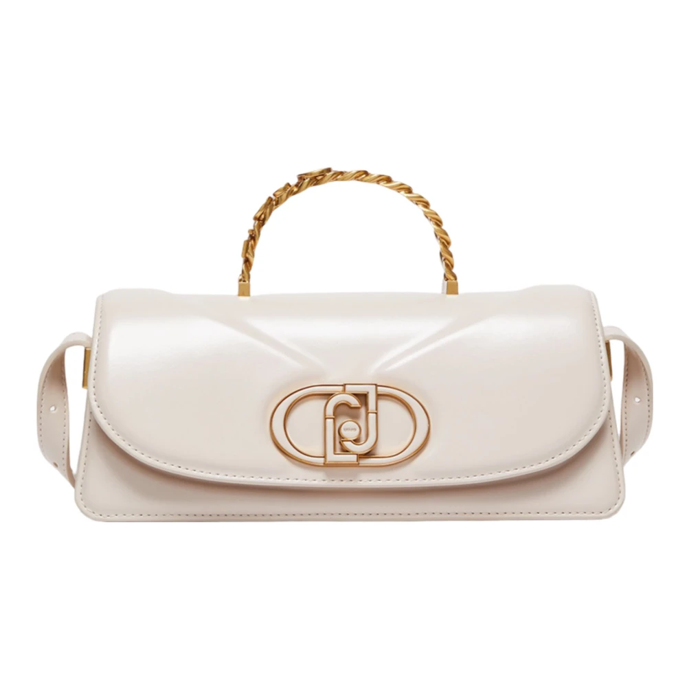 Liu Jo Handtas met metalen logo White Dames
