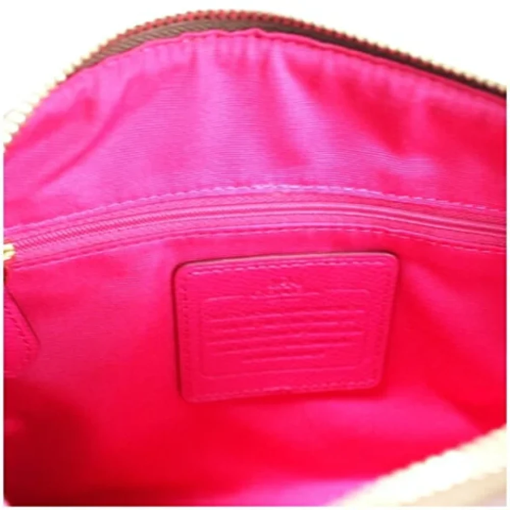 Coach Pre-owned Canvas handbags Multicolor Dames