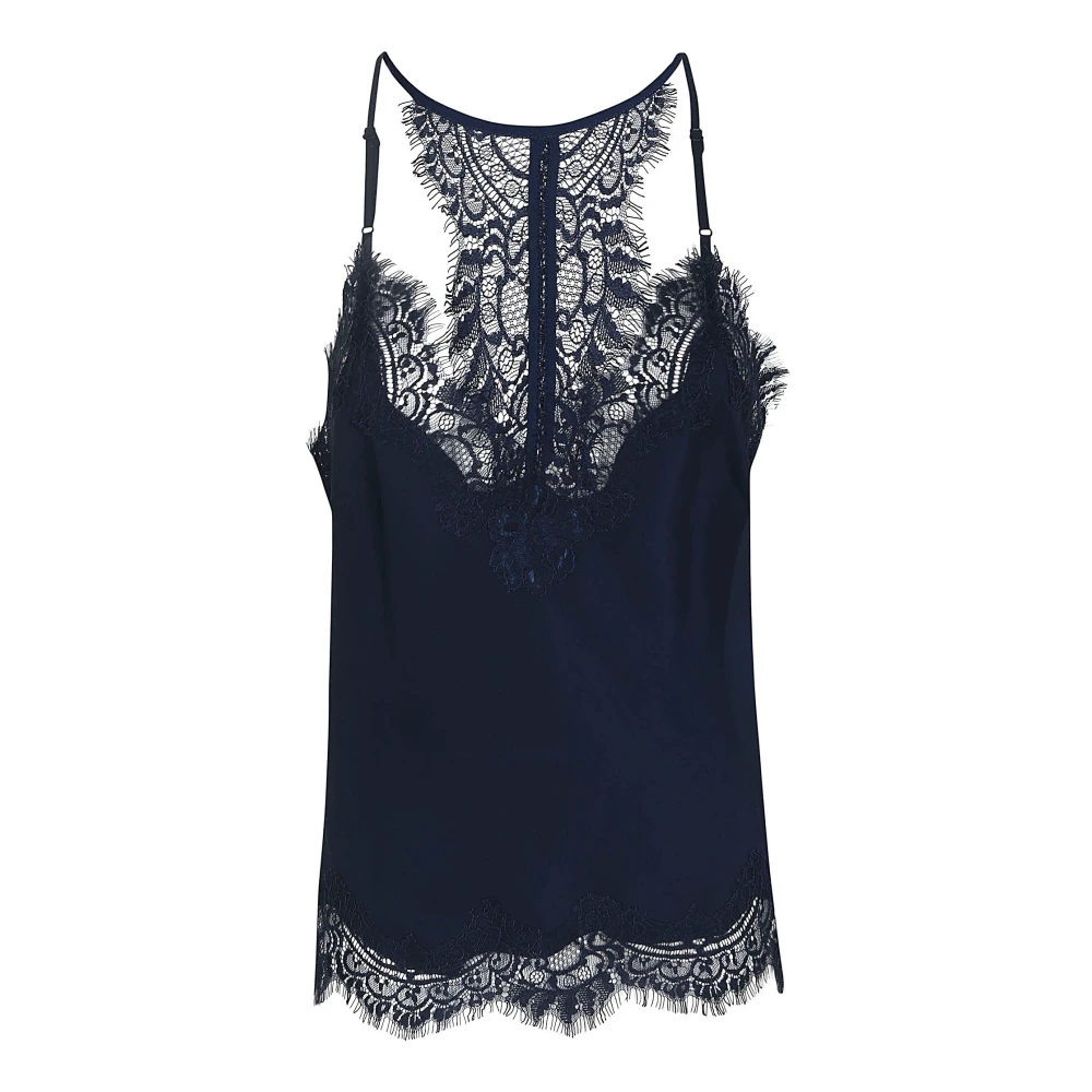 Gold Hawk Blauwe Topwear voor Vrouwen Ss24 Blue Dames