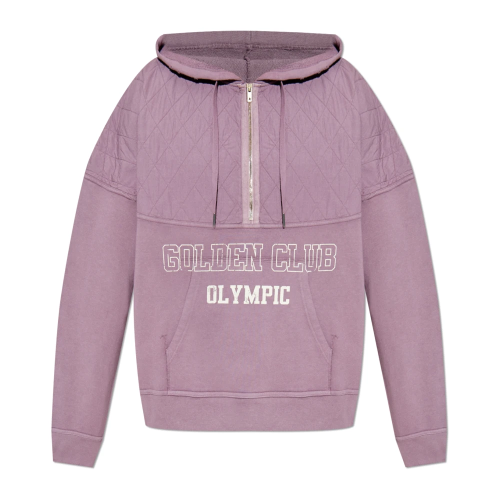 Golden Goose Men's Purple Hoodie - Hoodies - Xl - Sweatshirts & Hoodies
