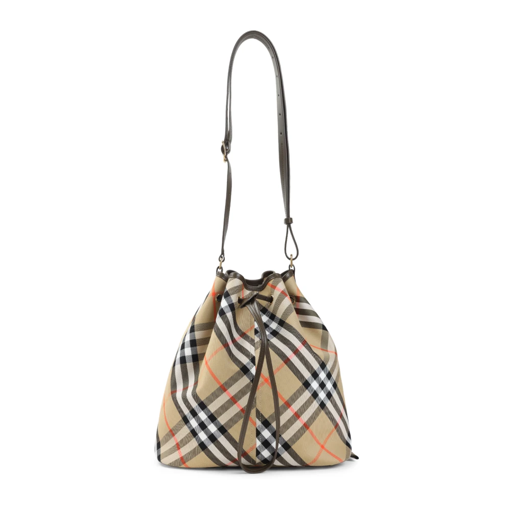 Burberry Women's Beige Neutral Shoulder Bag Chic Design - Bucket Bags - One Size - Bags